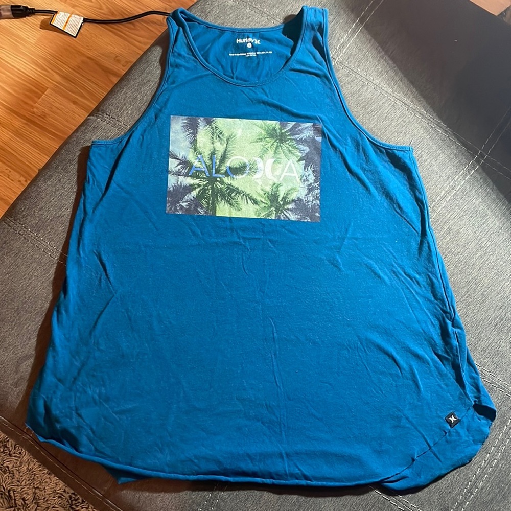 Large Hurley Aloha Tank Top